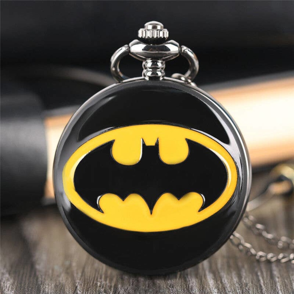 Batman NEW Pocket Watch DC Comic Fan Gift Dark Knight